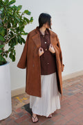 Nura suede coat