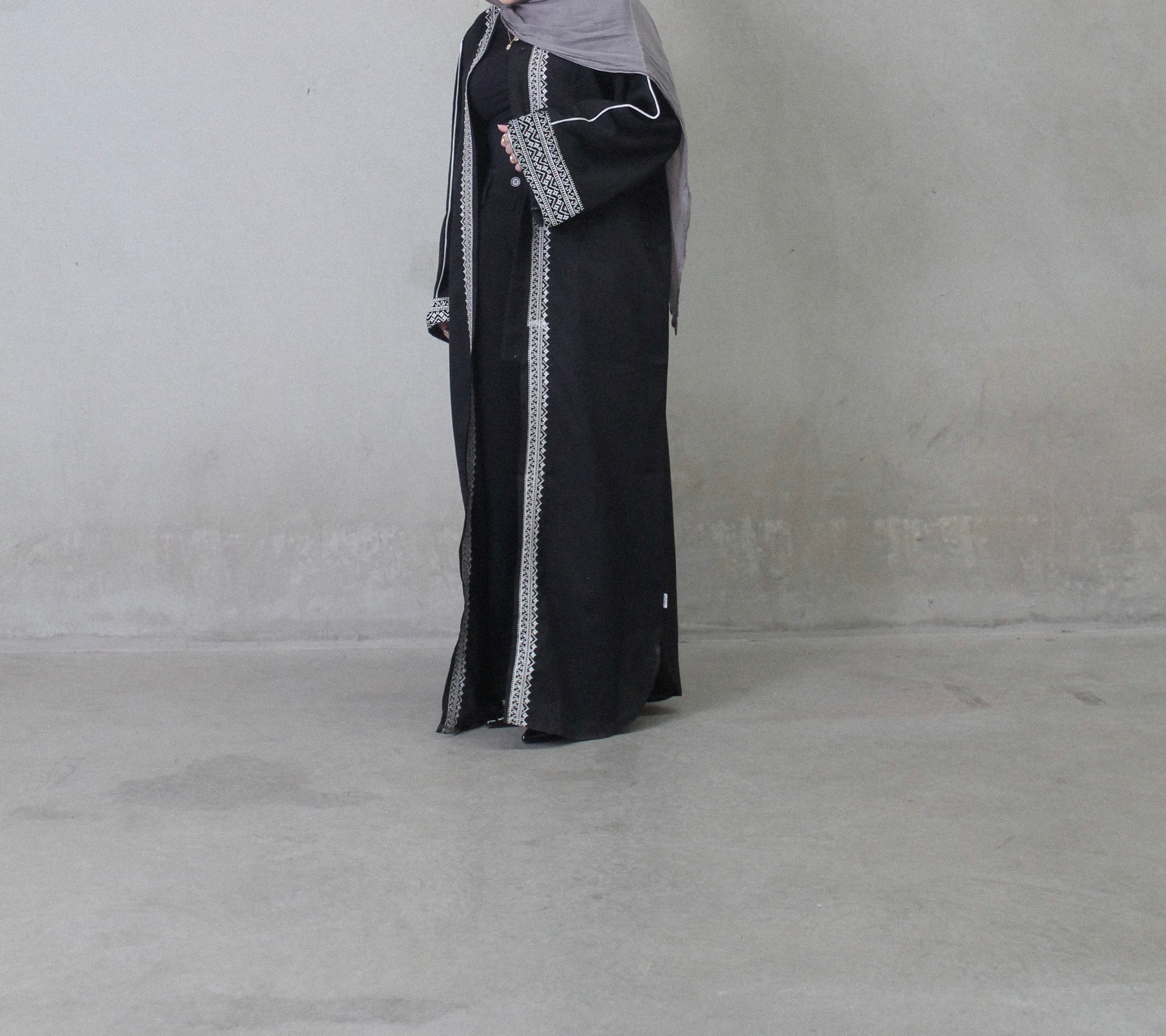 open abaya - Layali